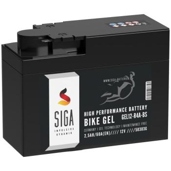 SIGA Bike Gel Motorrad Batterie 2,5Ah 12V